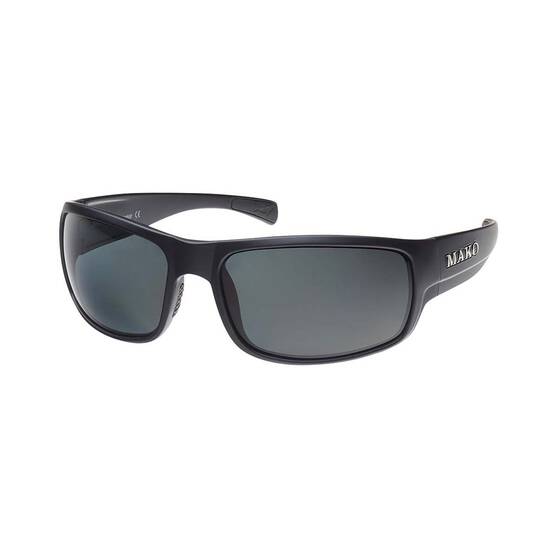 MAKO Escape XL 9603 Sunglasses Matte Black with Grey Lens